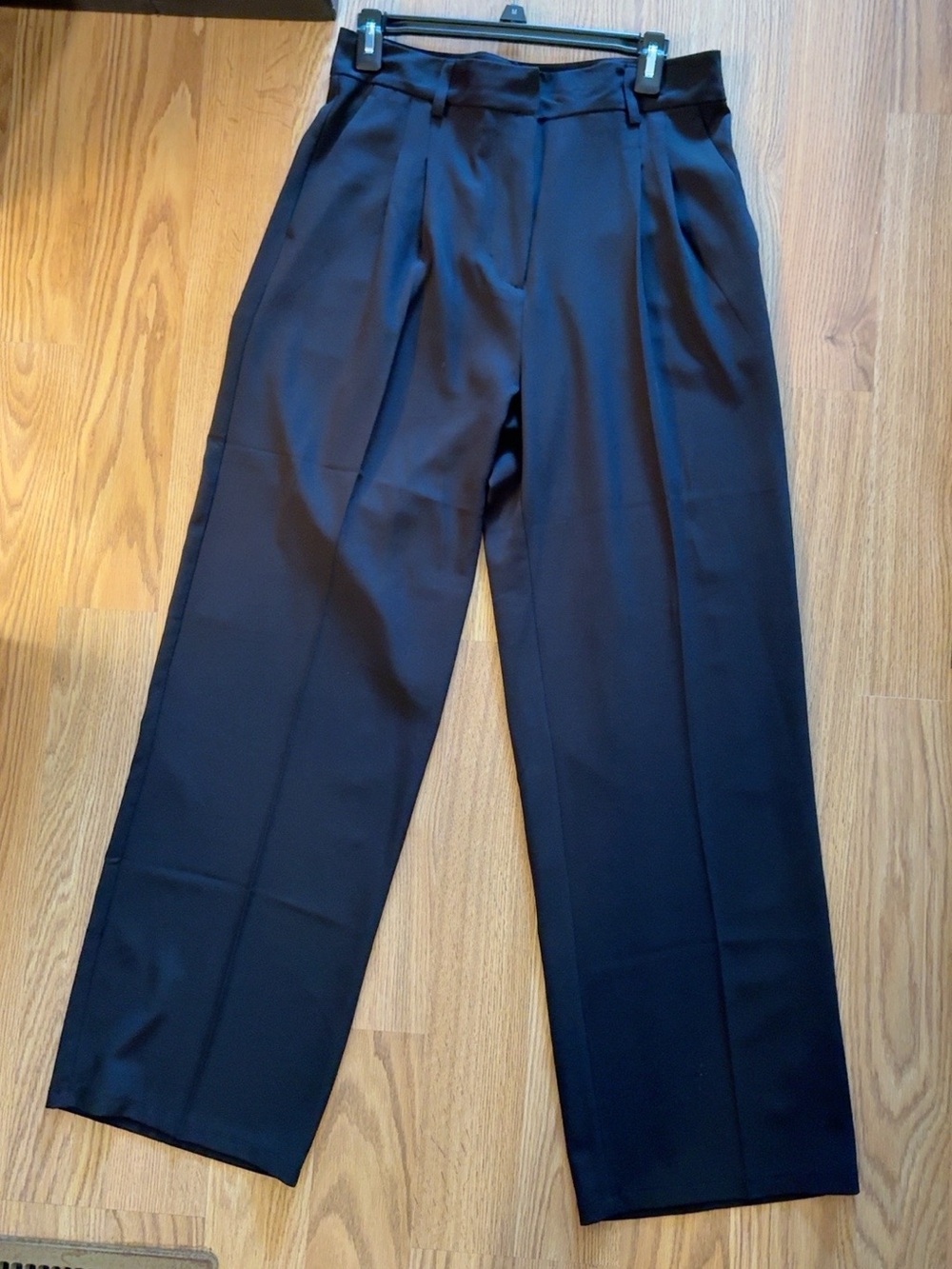 Shinestar Black High-Waisted Women’s Dress Pants- Medium